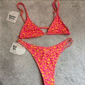 NWT Kulani Kinis Bikini Set - Berry Blush - Large
